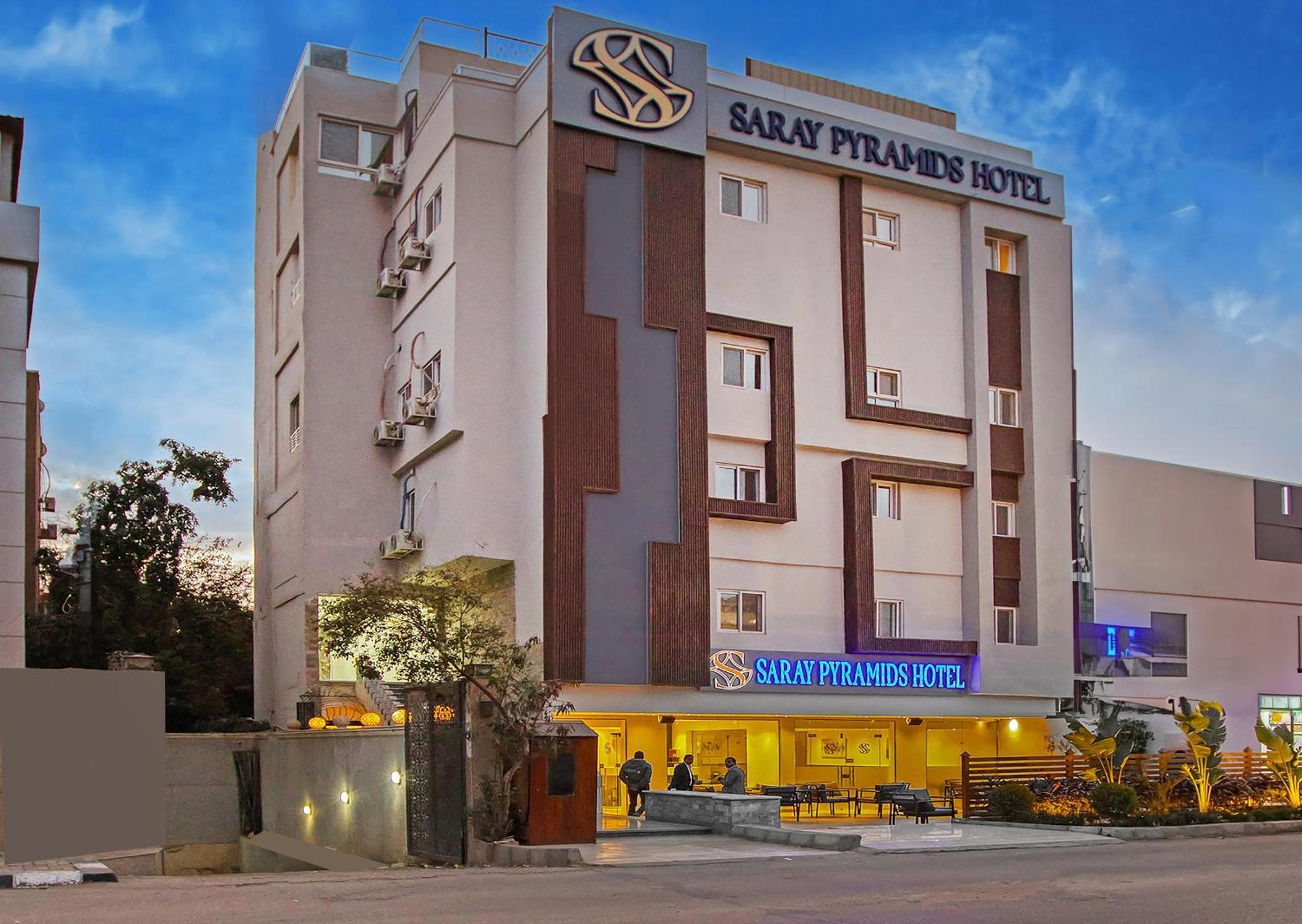 Saray Pyramids & Museum View Hotel Kafrat al Jabal Bagian luar foto