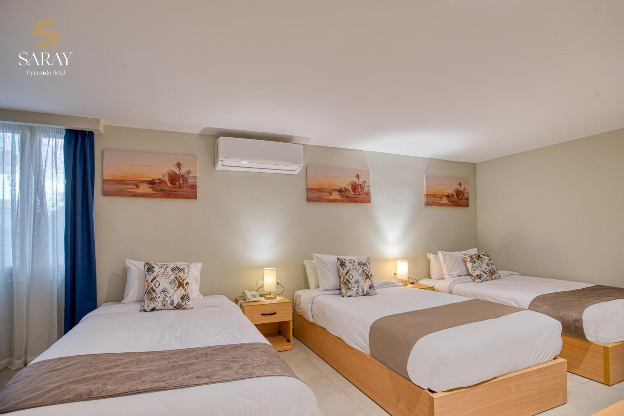 Saray Pyramids & Museum View Hotel Kafrat al Jabal Bagian luar foto