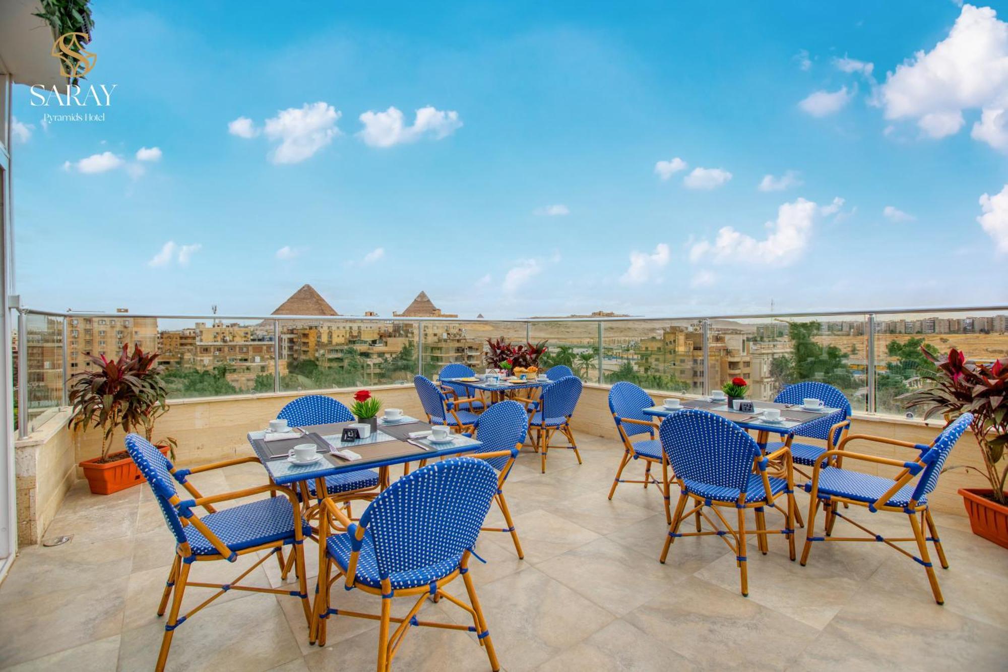 Saray Pyramids & Museum View Hotel Kafrat al Jabal Bagian luar foto