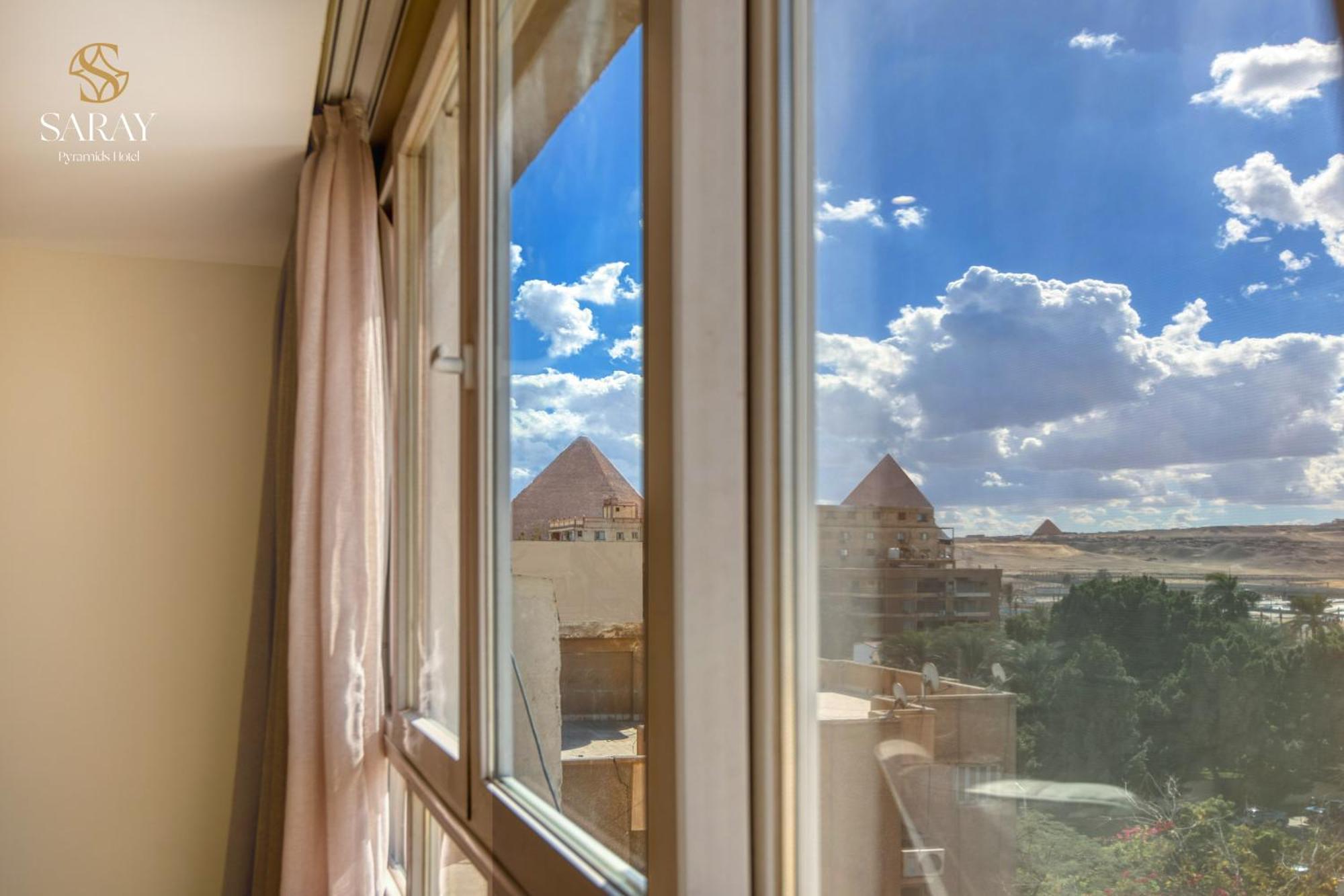 Saray Pyramids & Museum View Hotel Kafrat al Jabal Ruang foto