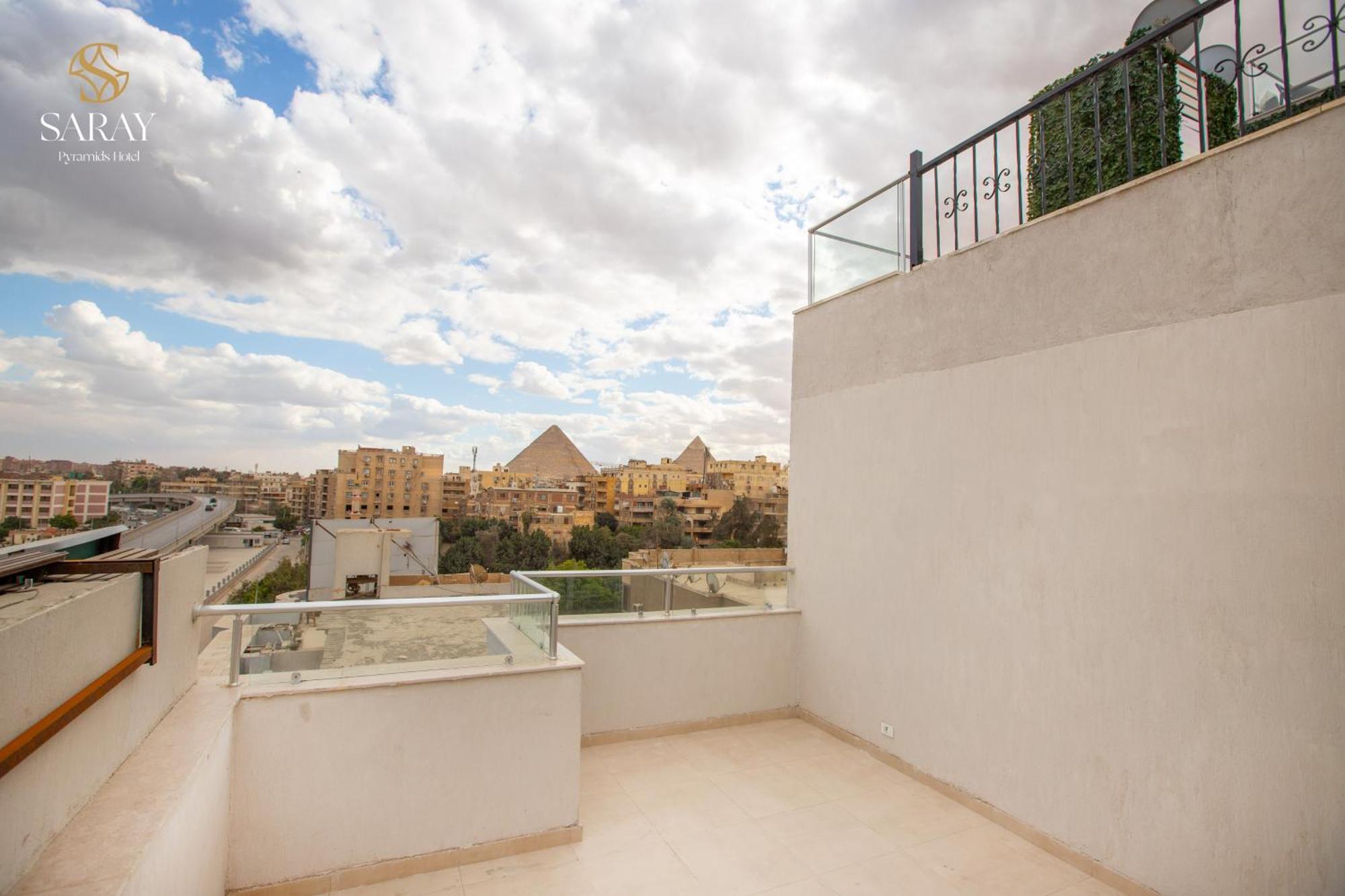 Saray Pyramids & Museum View Hotel Kafrat al Jabal Bagian luar foto