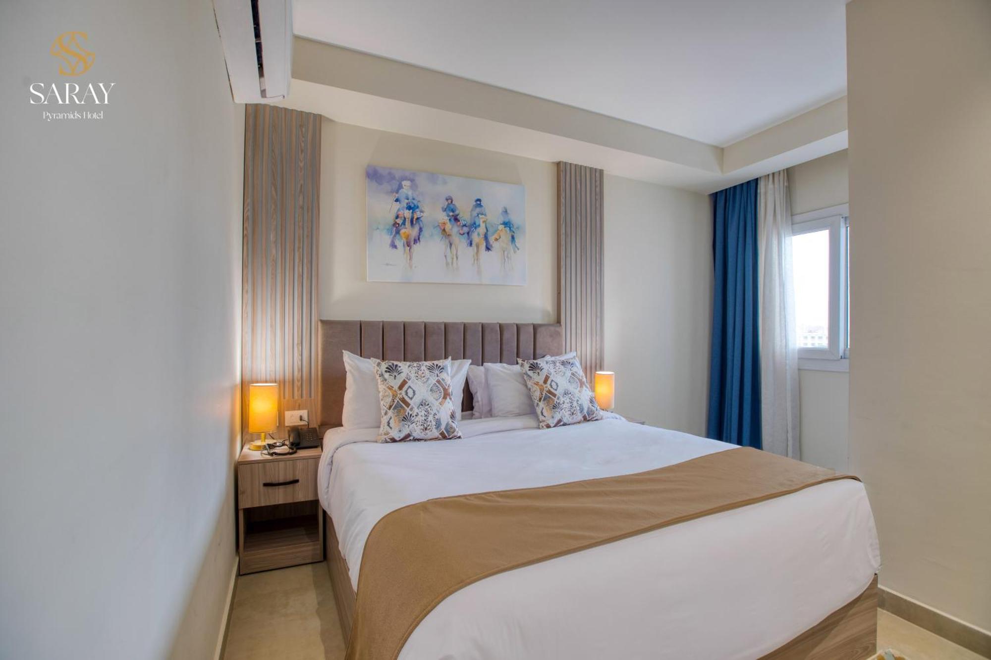 Saray Pyramids & Museum View Hotel Kafrat al Jabal Bagian luar foto